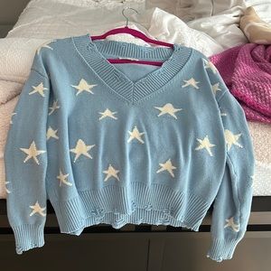 Rock n rags star sweater